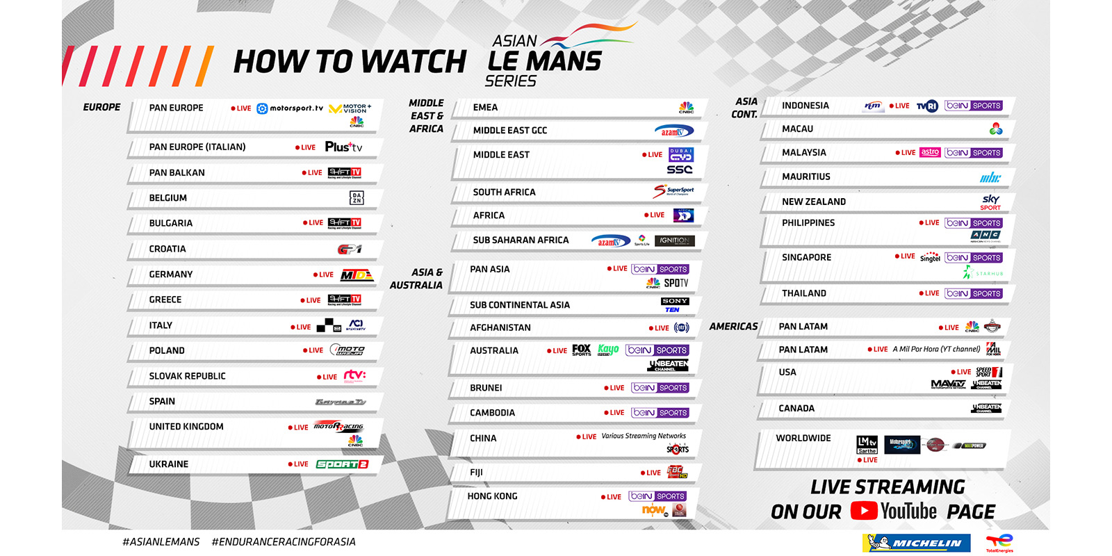Where to Watch the 4 Hours of Dubai
